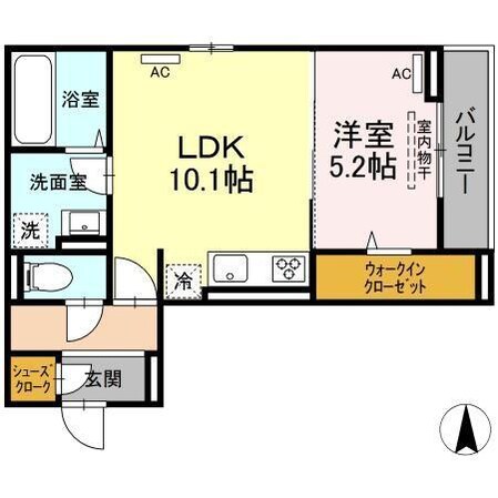 メラヴィリアの物件間取画像